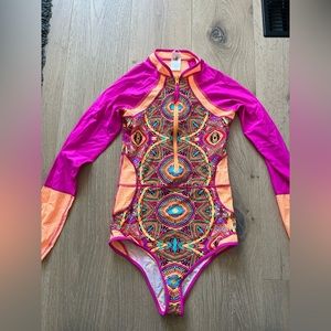 Body glove rash guard swim suit